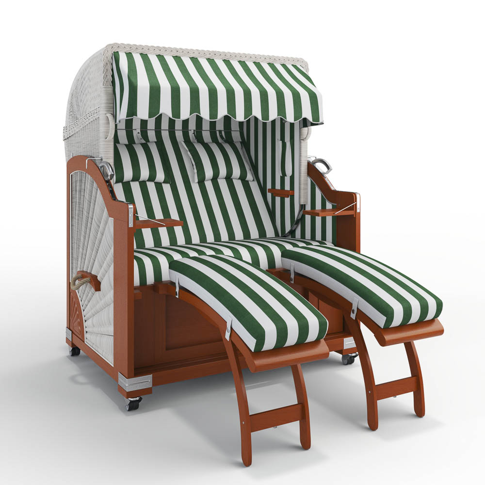 Strandkorb Keitum - Mahagoni