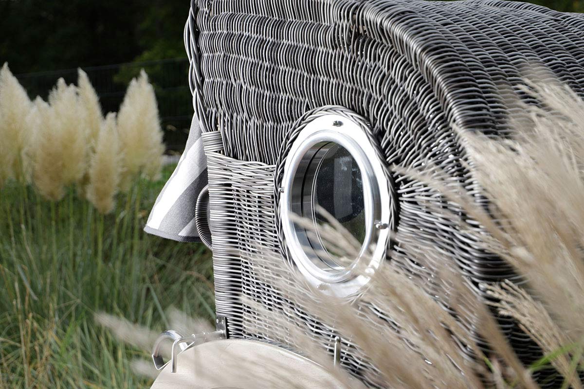 Strandkorb Oberkorb mit Bullauge