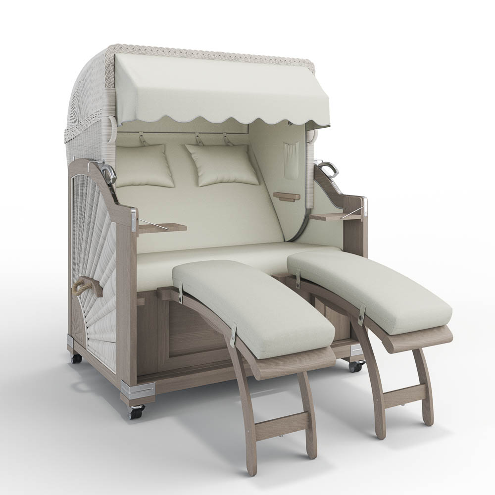 Strandkorb Keitum - Teak Vintage