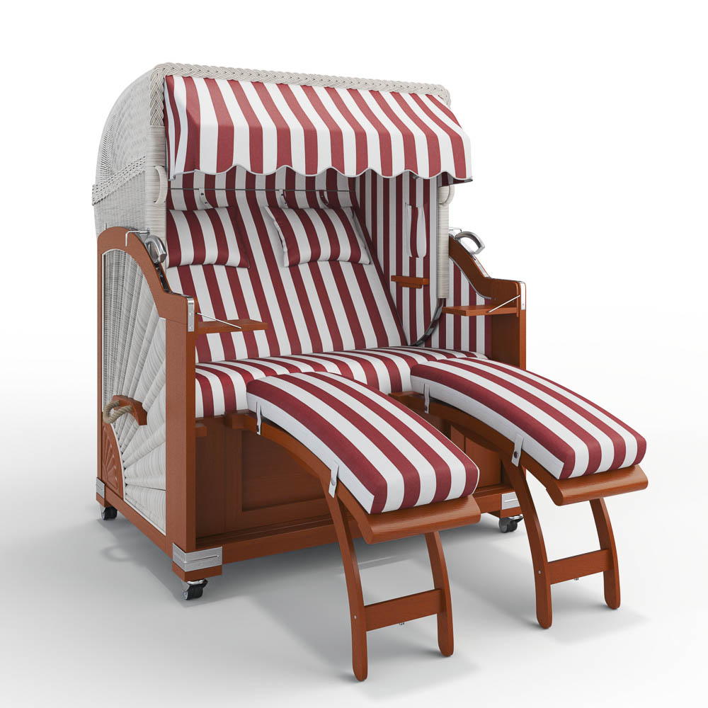 Strandkorb Keitum - Mahagoni