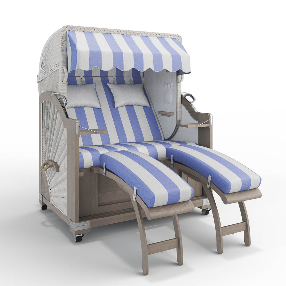 Strandkorb Keitum - Teak Vintage