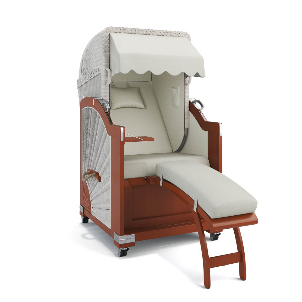 Strandkorb List - Mahagoni