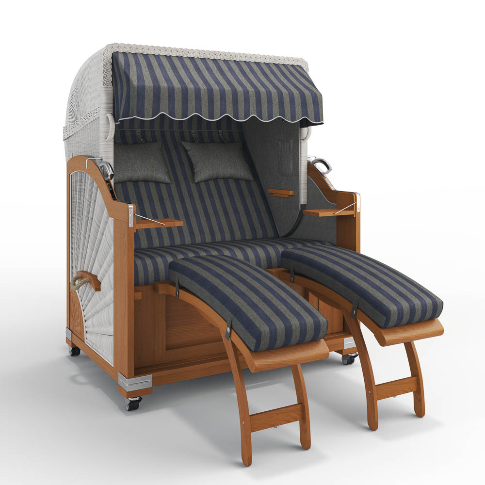 Strandkorb Keitum - Teak