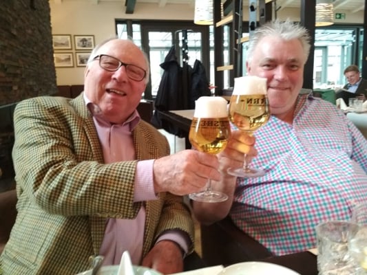 Uwe Seeler und Kay Gosebeck