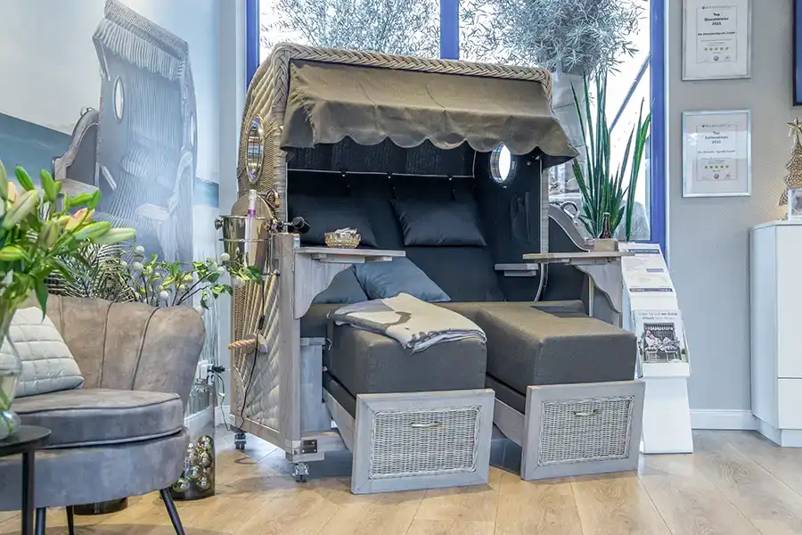 Strandkorb Munkmarsch im Empfangsbereich