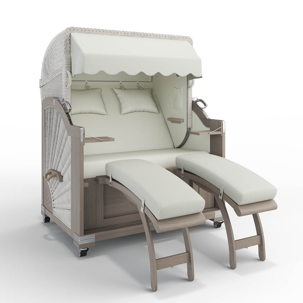 Strandkorb Keitum - Teak Vintage