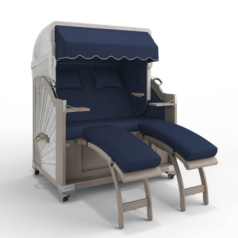 Strandkorb Keitum - Teak Vintage