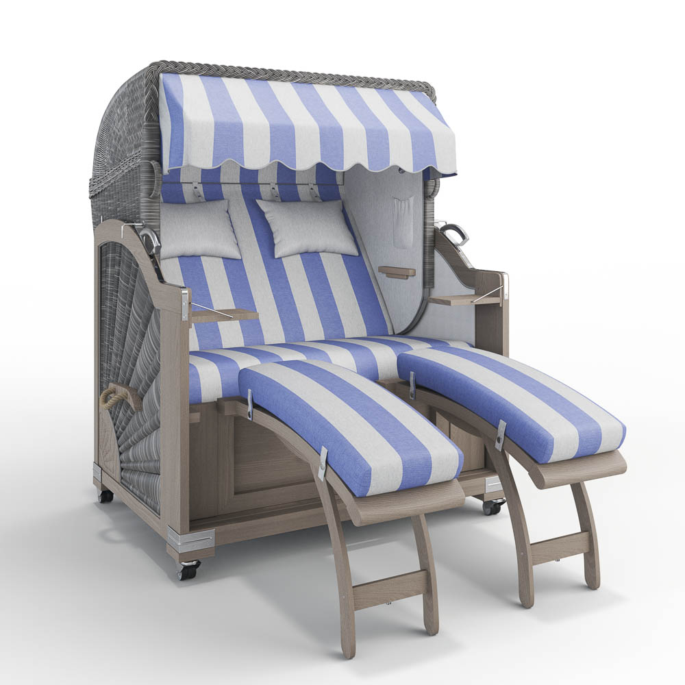 Strandkorb Keitum - Teak Vintage