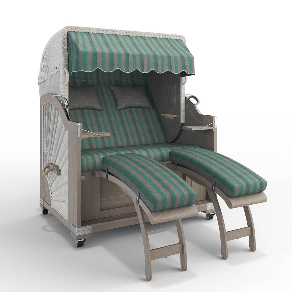 Strandkorb Keitum - Teak Vintage