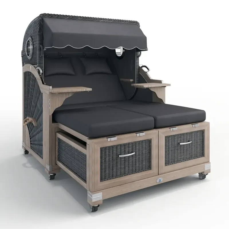 Stilkorb Buxtehude - Teak Vintage