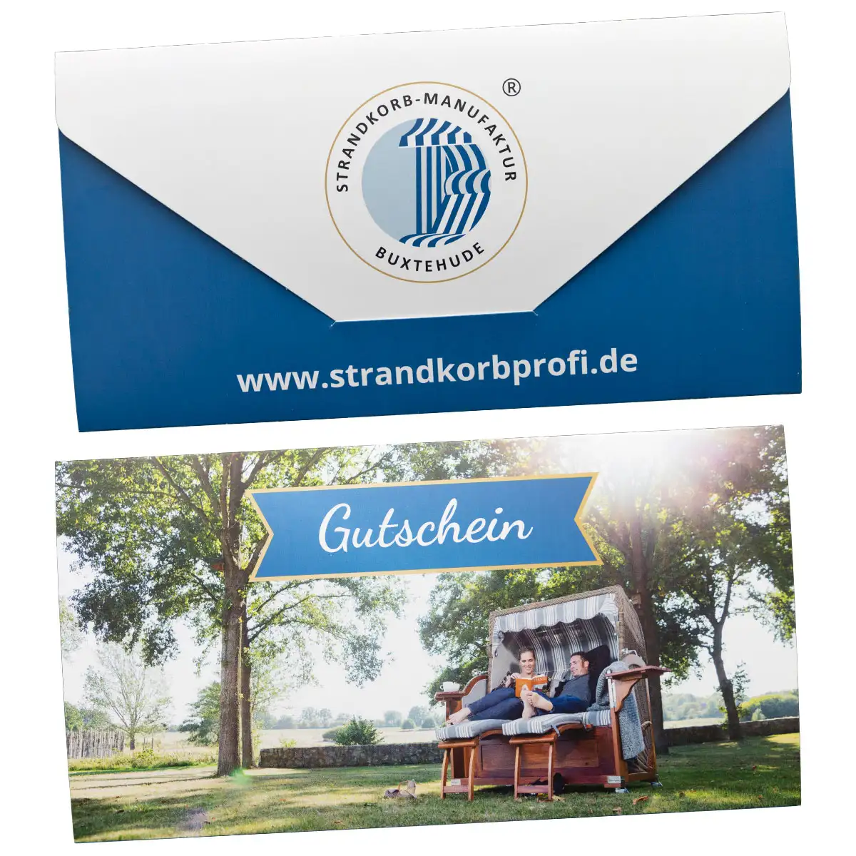 Strandkorb-Geschenkgutschein