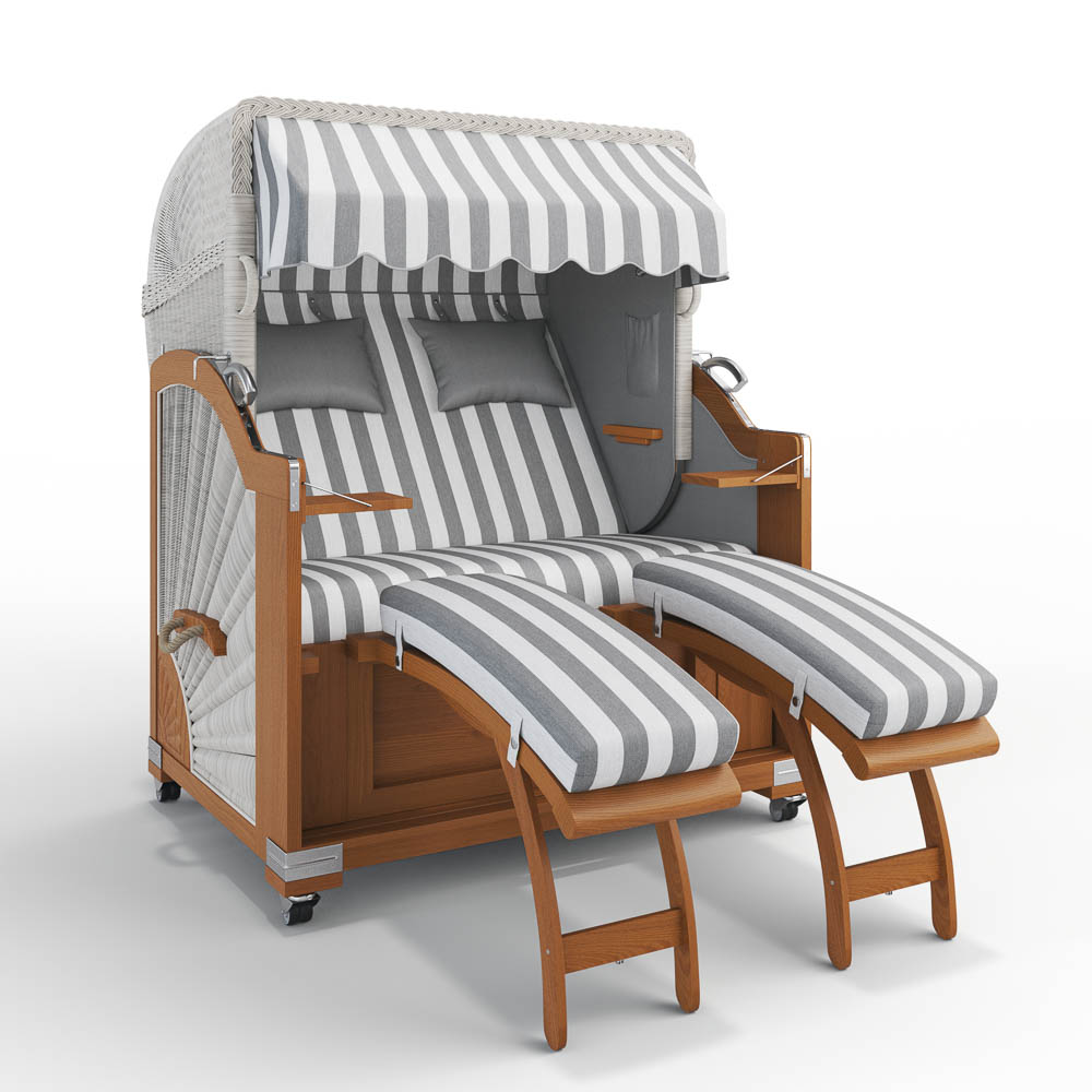 Strandkorb Keitum - Teak