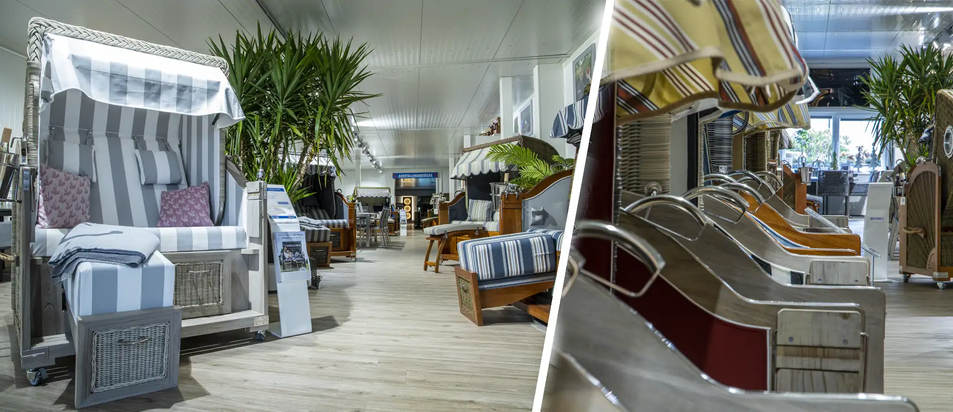 Strandkorb Werksverkauf Showroom