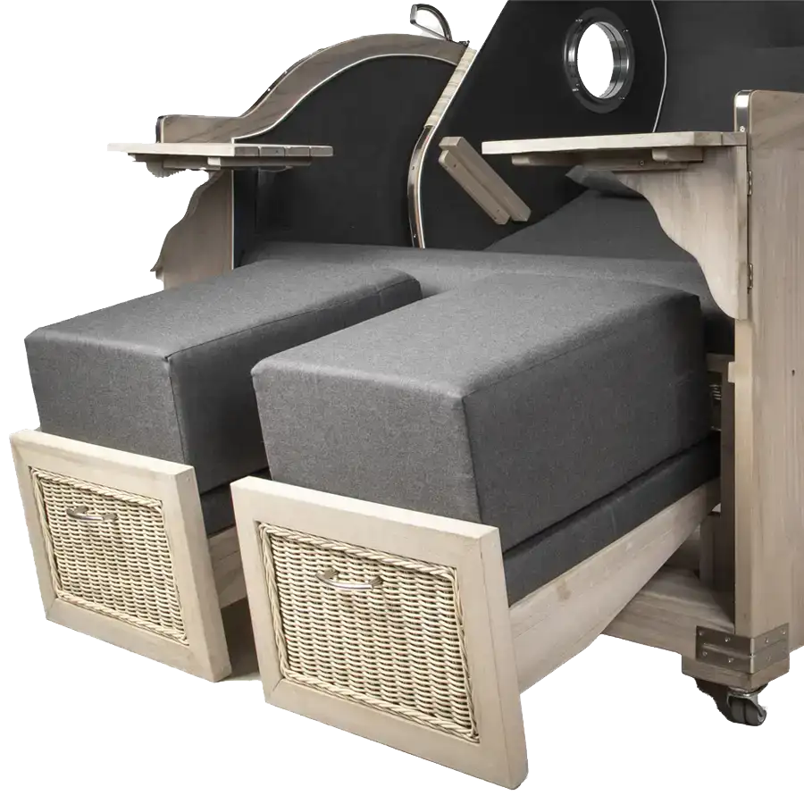 Fussstützen vom Strandkorb Munkmarsch