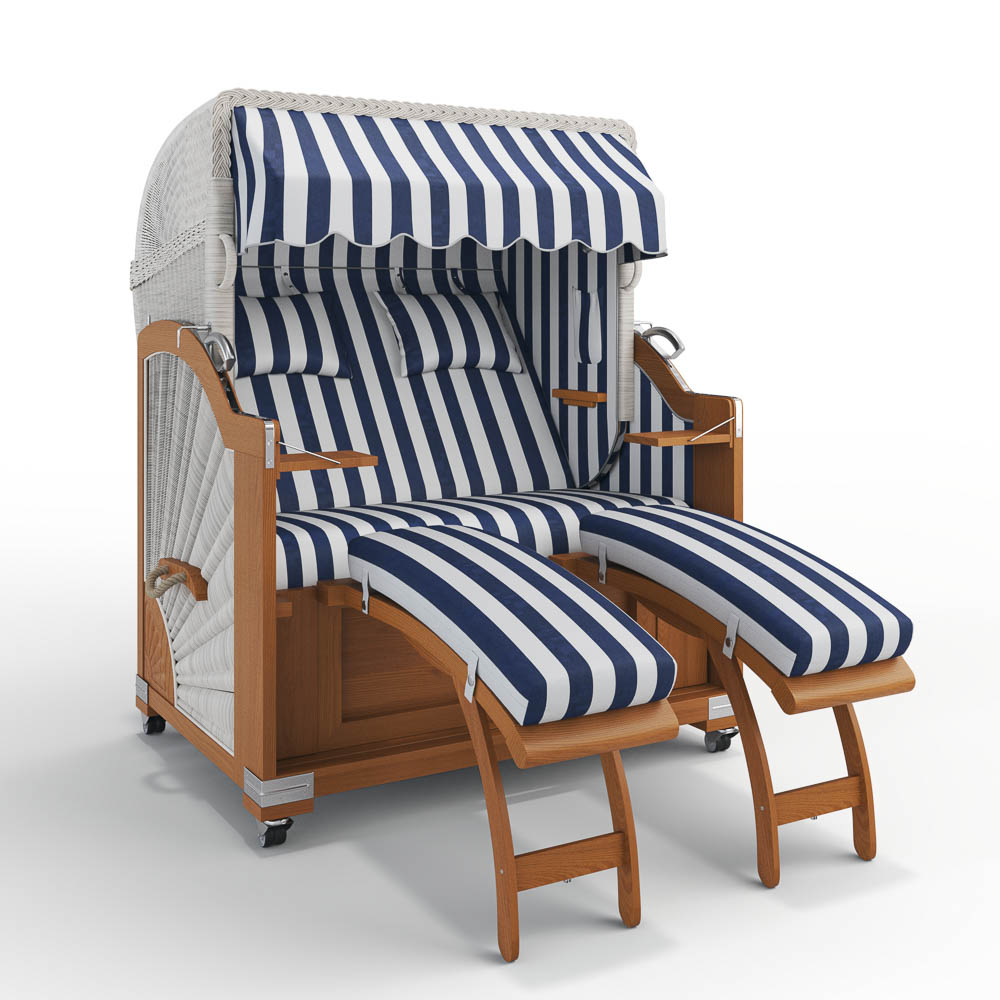 Strandkorb Keitum - Teak