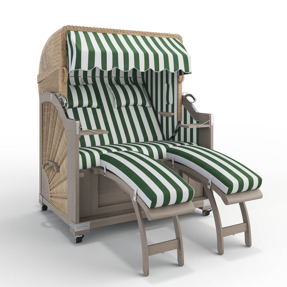 Strandkorb Keitum - Teak Vintage