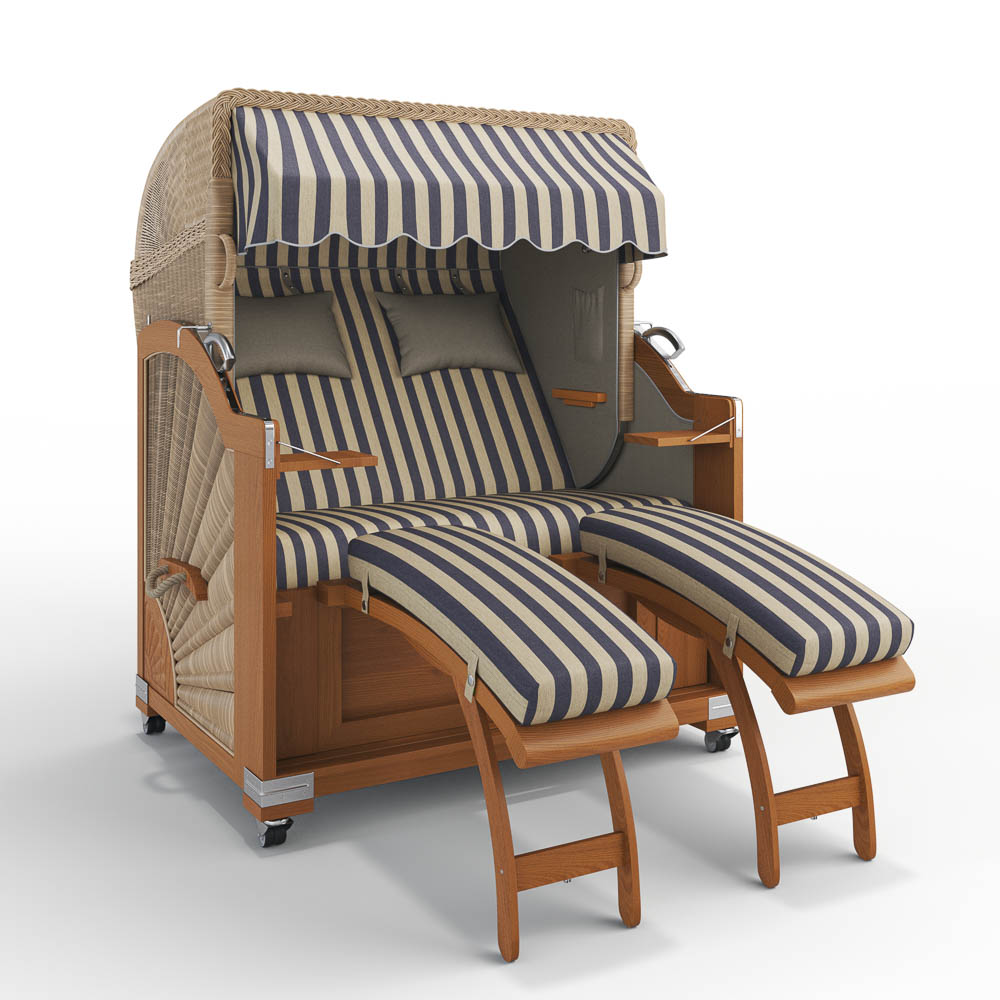 Strandkorb Keitum - Teak